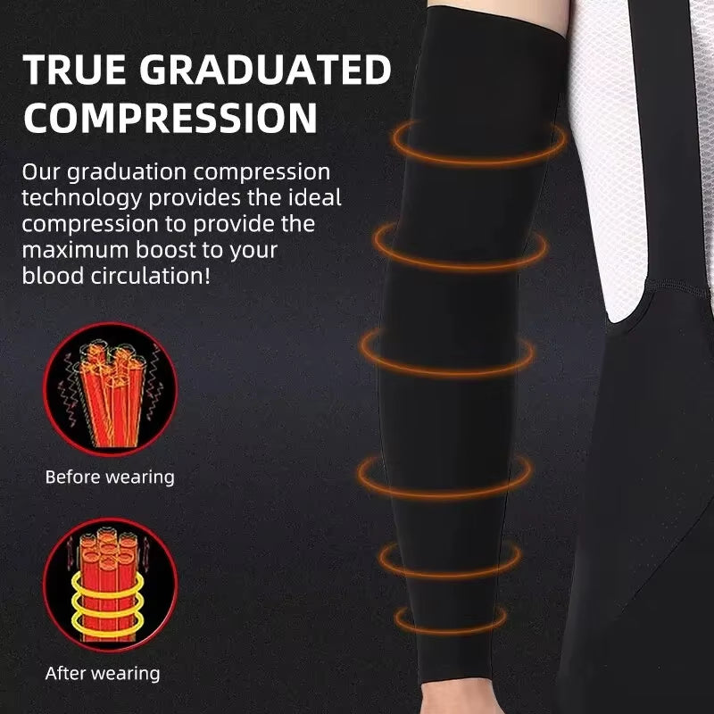 Ice Silk UV Protection Arm Sleeves for Cycling, Running, and Outdoor Fitness Activities
