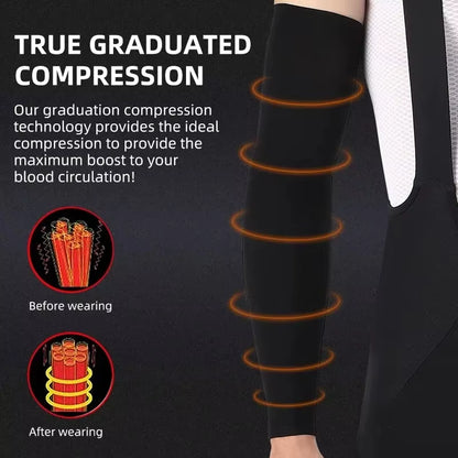 Ice Silk UV Protection Arm Sleeves for Cycling, Running, and Outdoor Fitness Activities